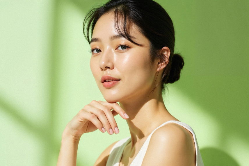 Korean skincare morning and night routine steps for clear glowing skin