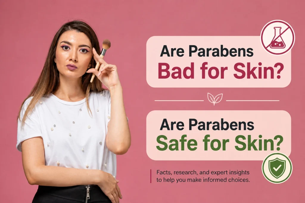 Parabens in Skincare: Are parabens bad or good for skin?