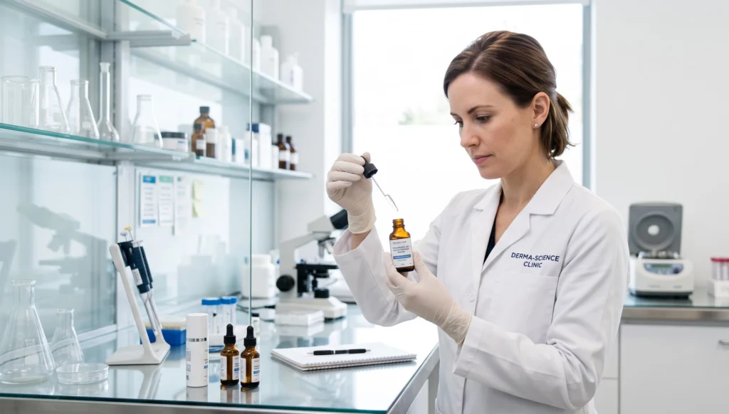 Dermatologist-tested meaning explained through the product evaluation process by skin experts