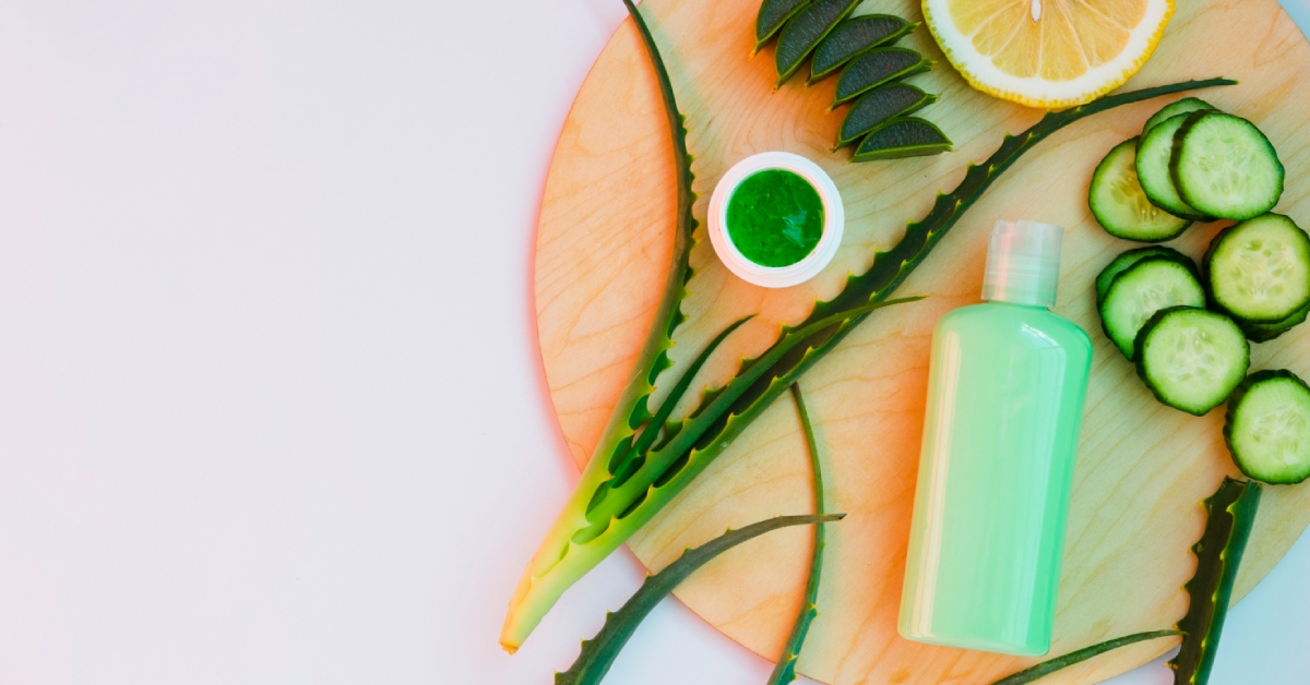 Aloe vera vs vitamin C comparison showing which is better for natural skin glow