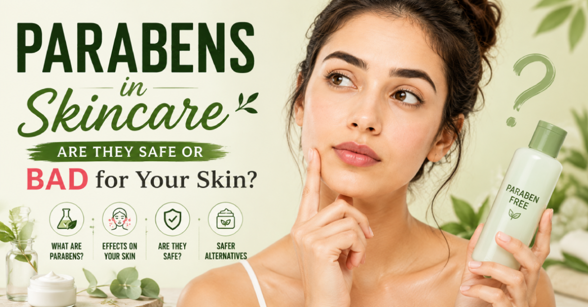 Parabens in Skincare: Are they safe or bad for your skin?